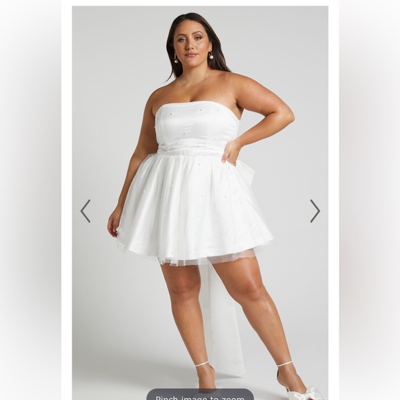bec and bridge brydie asym mini dress Aishya Asym Mini Dress in Butter